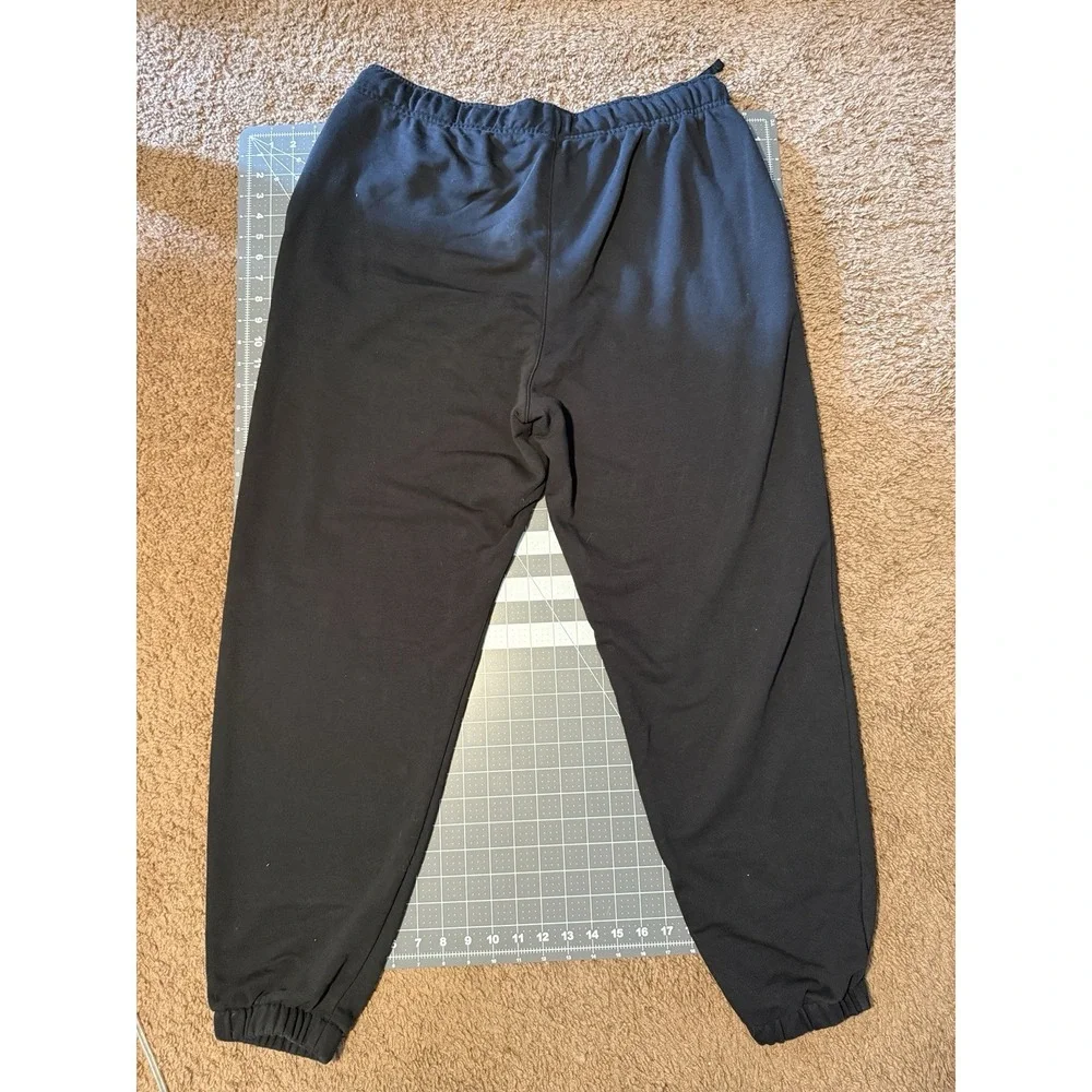 Jordan Dri-FIT Men's Black Jogger Pants XL Elastic Waist Pockets Tapered